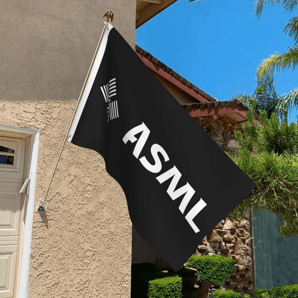 Новый двухсторонний баннер ASML легкий флаг Садовый декоративный вечерние 3x5 футов