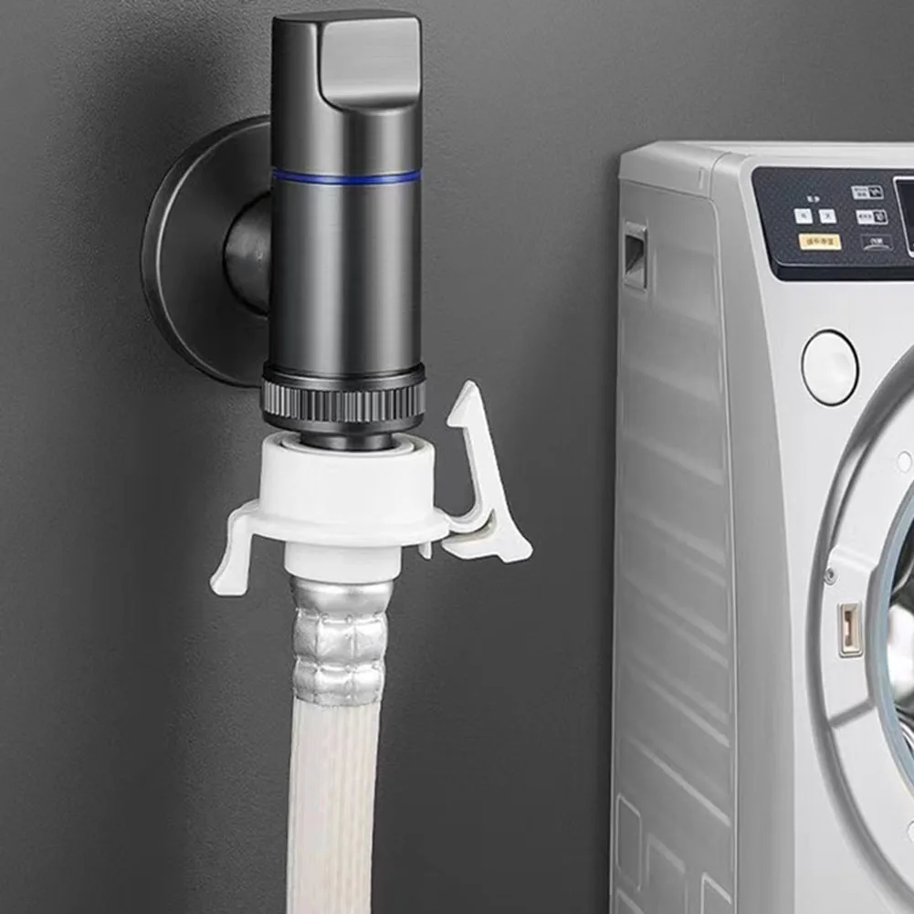 

Угловой клапан для смесителя для ванной комнаты G1/2, поворотный переключатель с быстрой подачей воды, кран для стиральной машины, совершенно новый