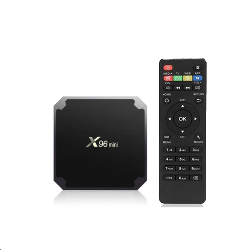 ТВ-приставка X96 mini Smart Android 9.0 Amlogic S905W 2 Гб 16 X96mini телеприставка 4 ГГц Wi-Fi HD 4K