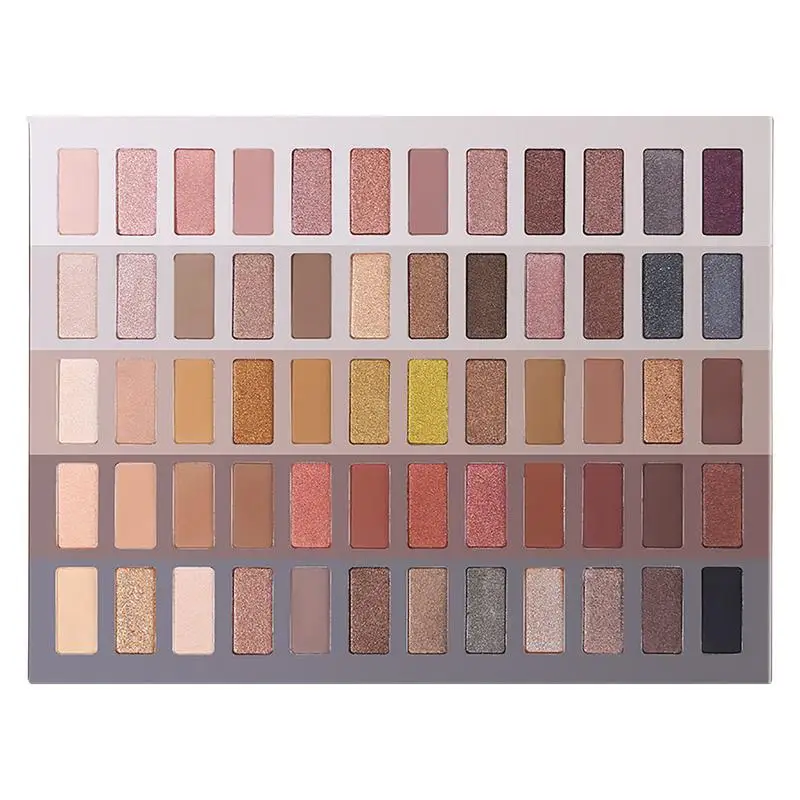 

60 Color Eyeshadow Palette Butter Texture Widely Used Waterproof Long Lasting Natural Fashion Makeup Tools For Women Beauty