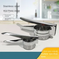 stainless steel lemon press juicer manual mashed potatoes squeeze container household preserved szechuan pickle juice kitchen