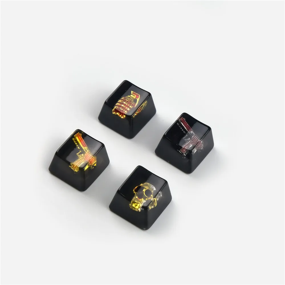 

Handmade Resin Keycap Personalized Mechanical Keyboard Compatible Cross TTC Kaihua G-axis Cherry Customized DIY