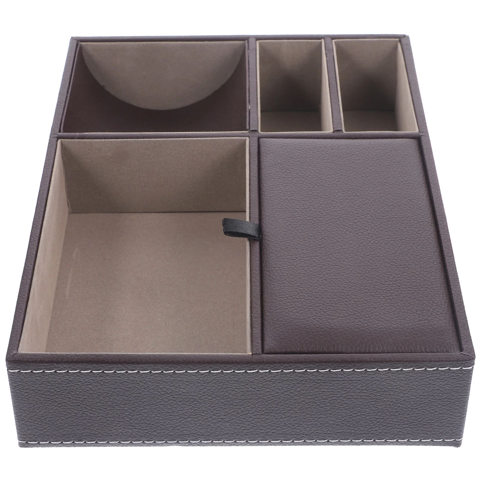 

Storage Rack Purse For Travel For Women Earring Case Necklace Organizer Bedside Table Jewelry Holder Flannel Miss