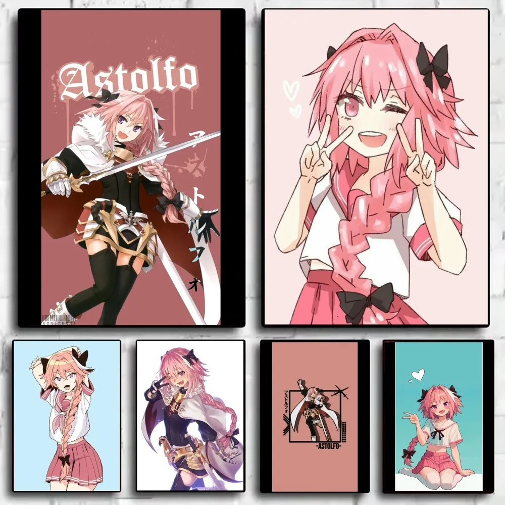 FateApocrypha Astolfo постер HD искусство липкая стена водонепроницаемый дом гостиная