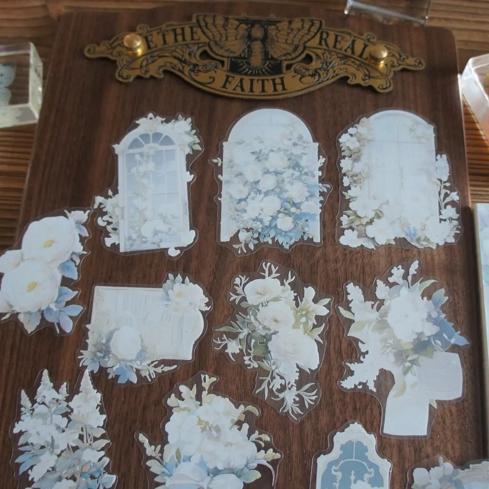 28 шт. посадка цветов по всему окна стильная наклейка для скрапбукинга сделай сам