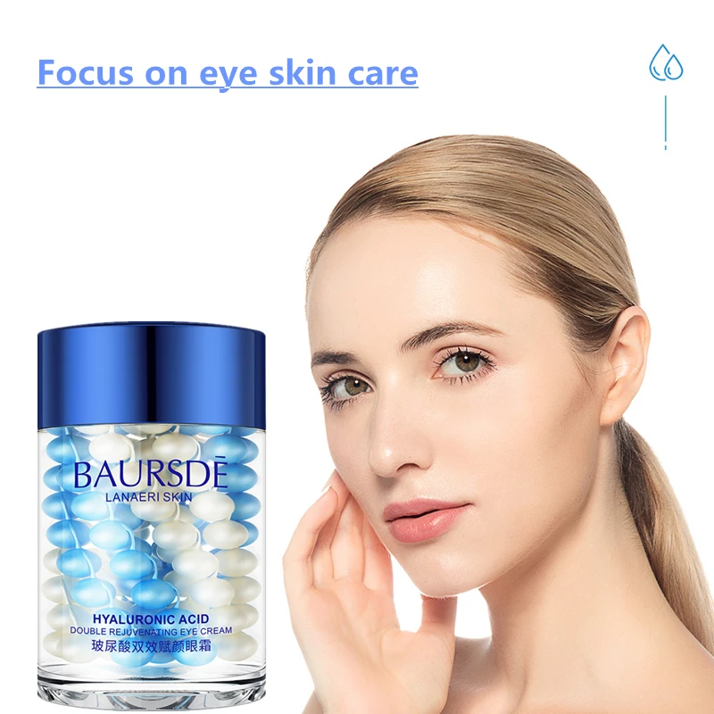 

Double Effect Refresh Moisturizing Revitalizing Eye Cream Makeup Eyes Mask Whitening Compact Concealer Prevent Bask Skin Care