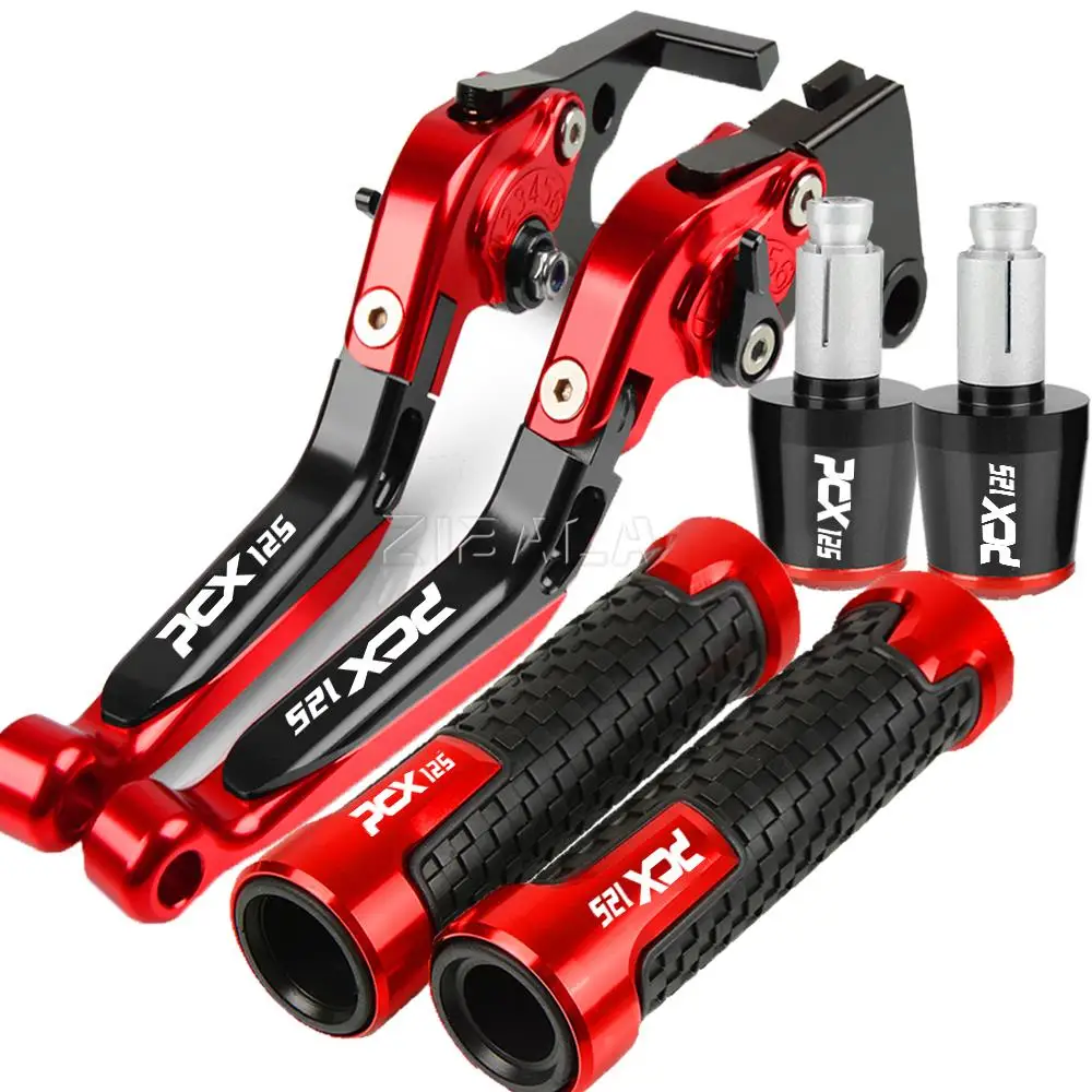 

2023 For HONDA PCX125 PCX 125 2014 2015 2016 2017 2018 2019 2020 2021 2022 Motorcycle Brake Clutch Levers Handlebar grips ends
