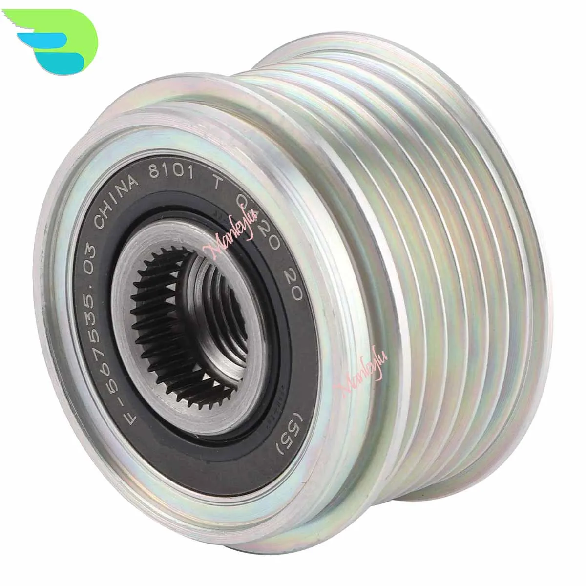 Шкив генератора для HYUNDAI SONATA VI SANTA FE IX35 IX45 KIA SORENTO Optima F- 567535 Ф- 580907 37322-2G500 535021710