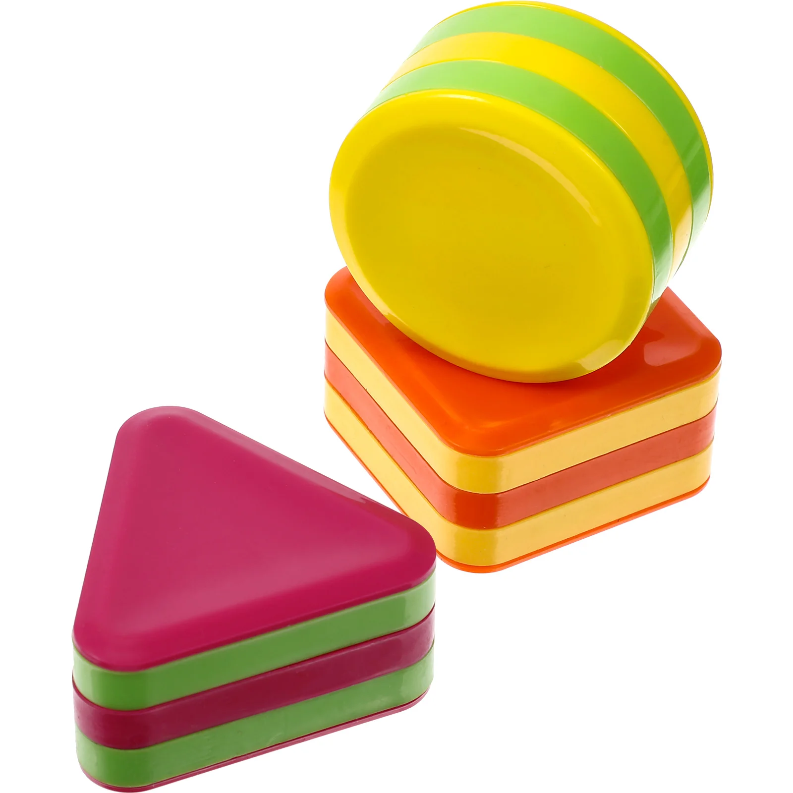

3 Pcs Sandbox Kids Plaything Toy Musical Instrument Toys Durable Square Shakers Percussion Maracas
