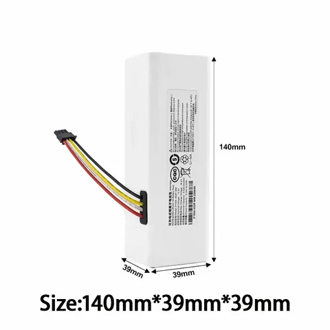 Аккумулятор высокой емкости для робота-уборщика 1C P1904 4S1P мм Mijiami, батарея для робота-уборщика G1, 14,4 В