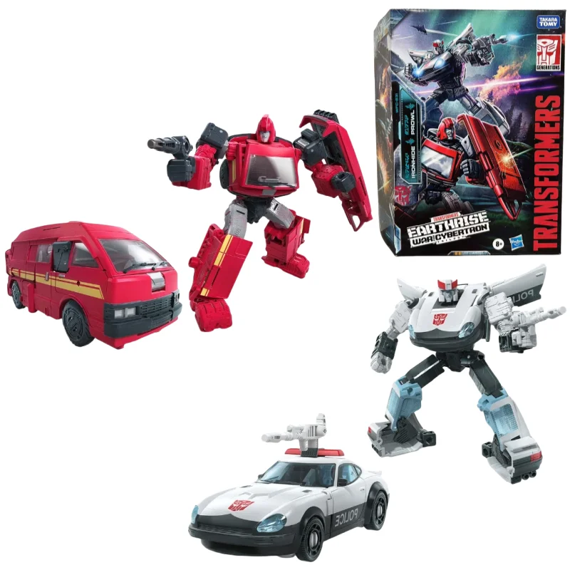 Игрушки-трансформеры War for Cybertron:Earthrise Limited WFC-E31 Ironhide &amp Prowl Фигурки Коллекционные