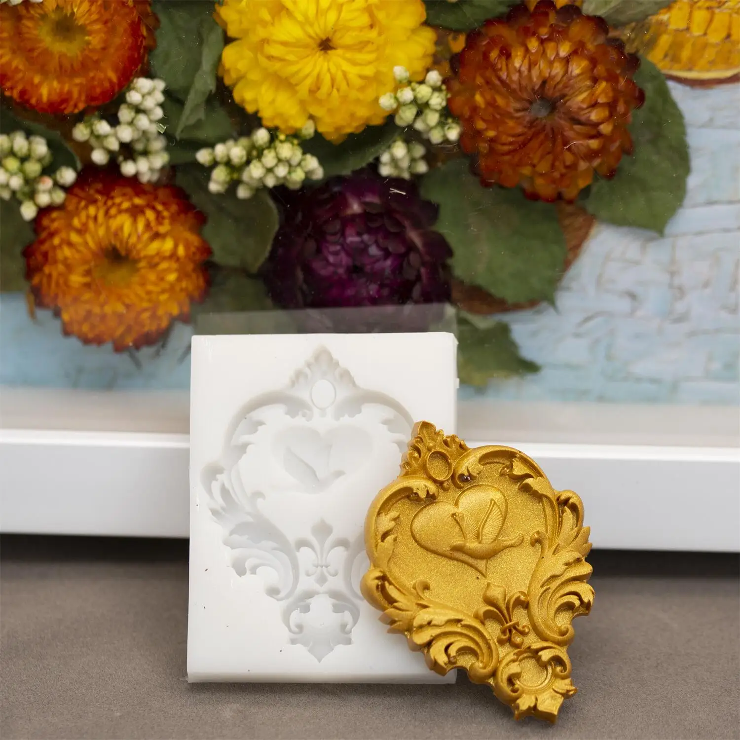 

Silicone Mold Lace Silicon Mold Gingerbread Christmas Decorations Accessories Baking Bakery Molds Silicone Candle Mold Silicone