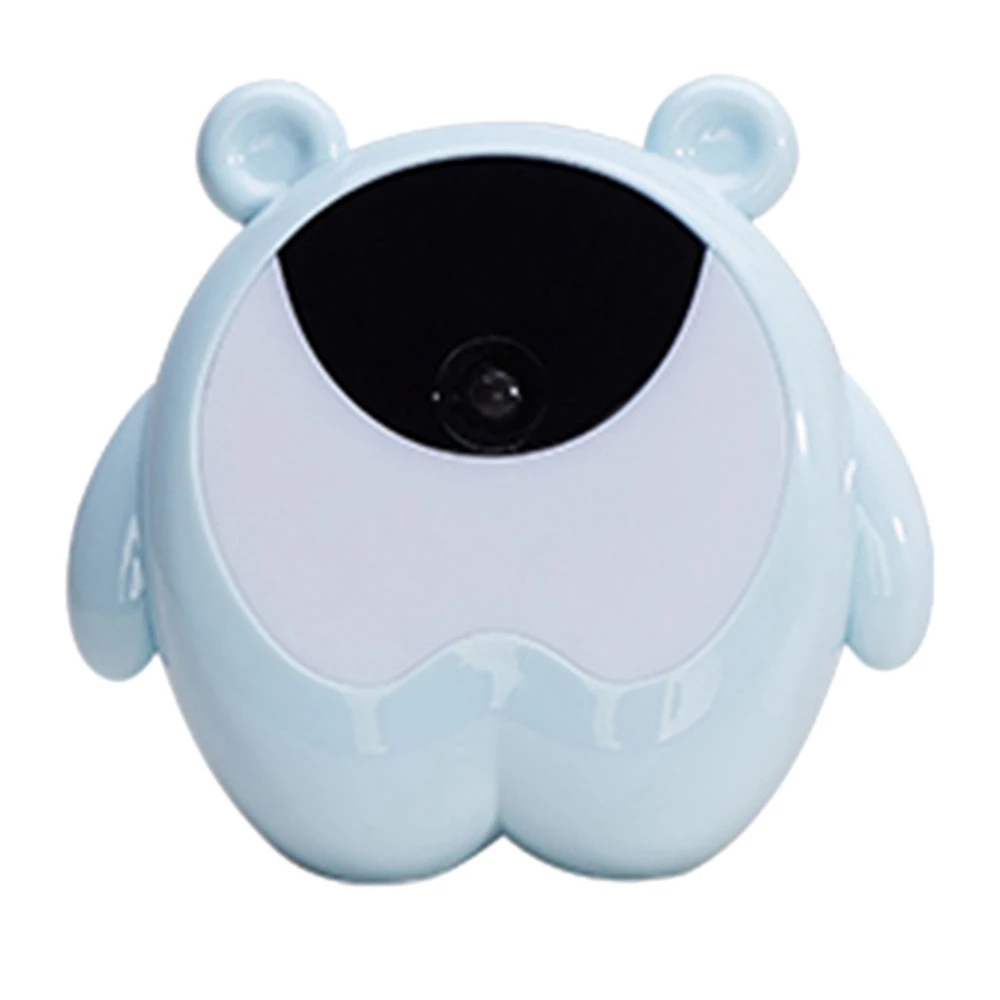 

Cute Bear Alarm Clock Colorful Night Light Up Motion Sensor Music Lamp for Kids Gifts Baby Children Bedroom Decor B