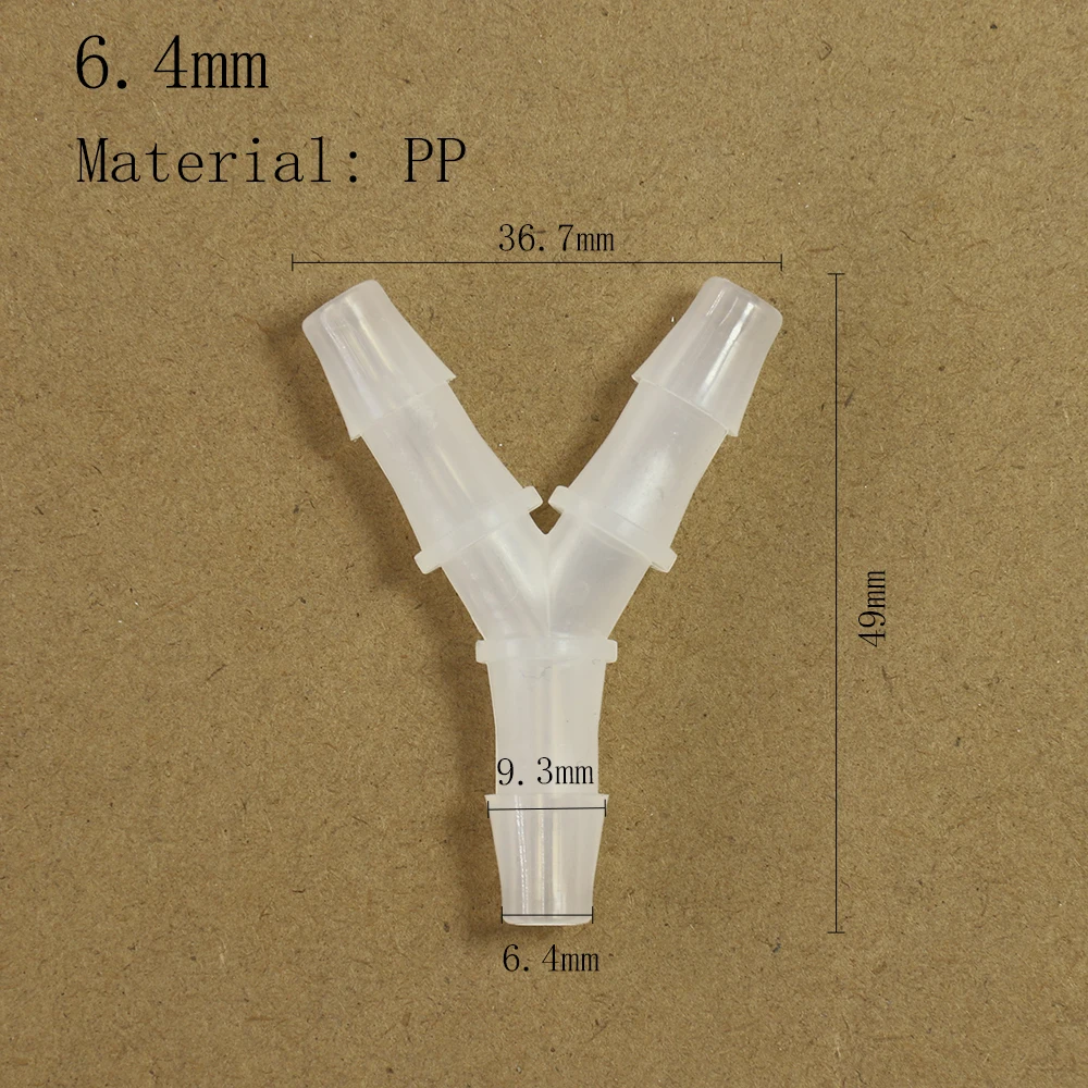 

Трехходовой тройник из полипропилена 0,17~6,4 мм