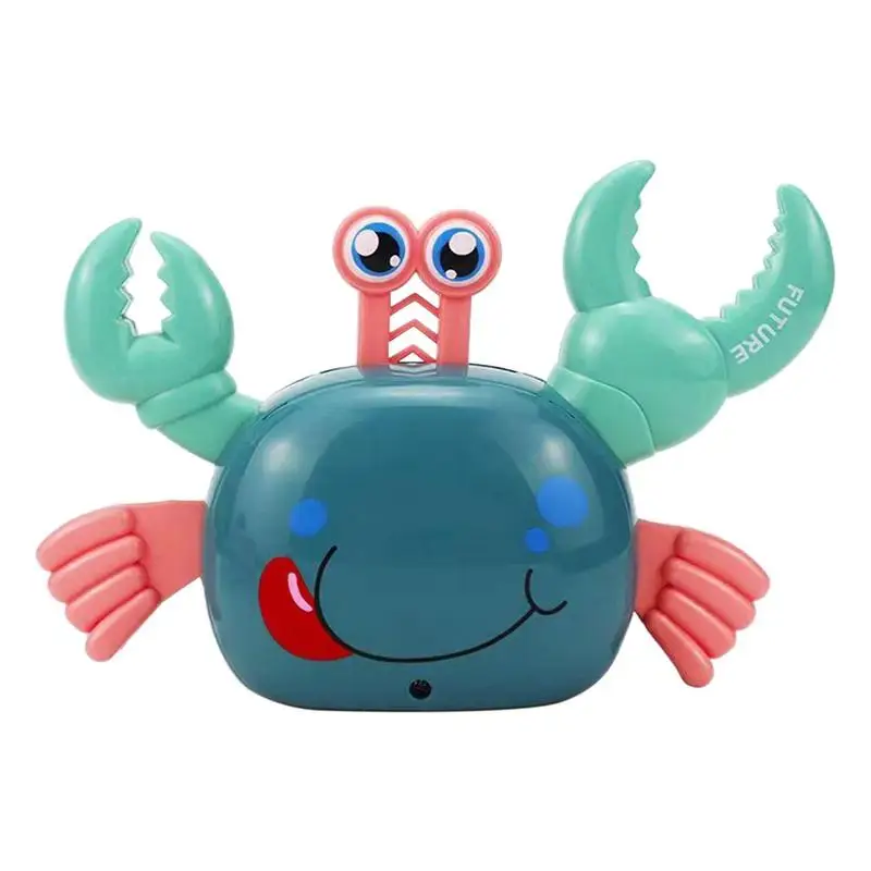 

Crawling Crab Toy Light Up Cute Interactive Crab With Music Education Toys With Automatically Avoid Obstacles For 0-3 Years Old