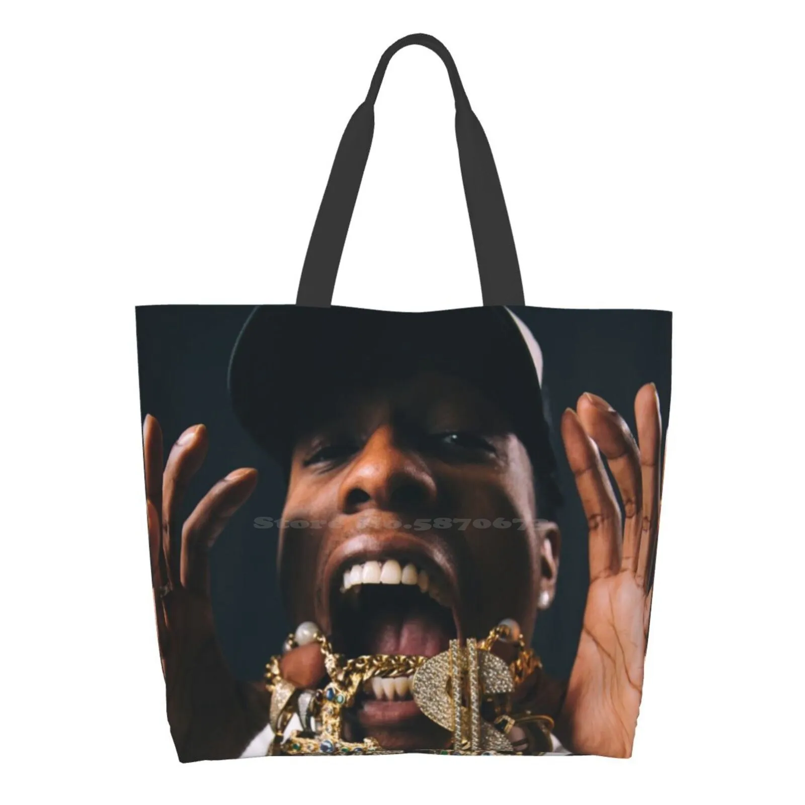 

Tribute X Travis Very Cheap Shopping Bags Girls Fashion Casual Pacakge Hand Bag Man Rap Rapper Song Handsome Styles Beautiful