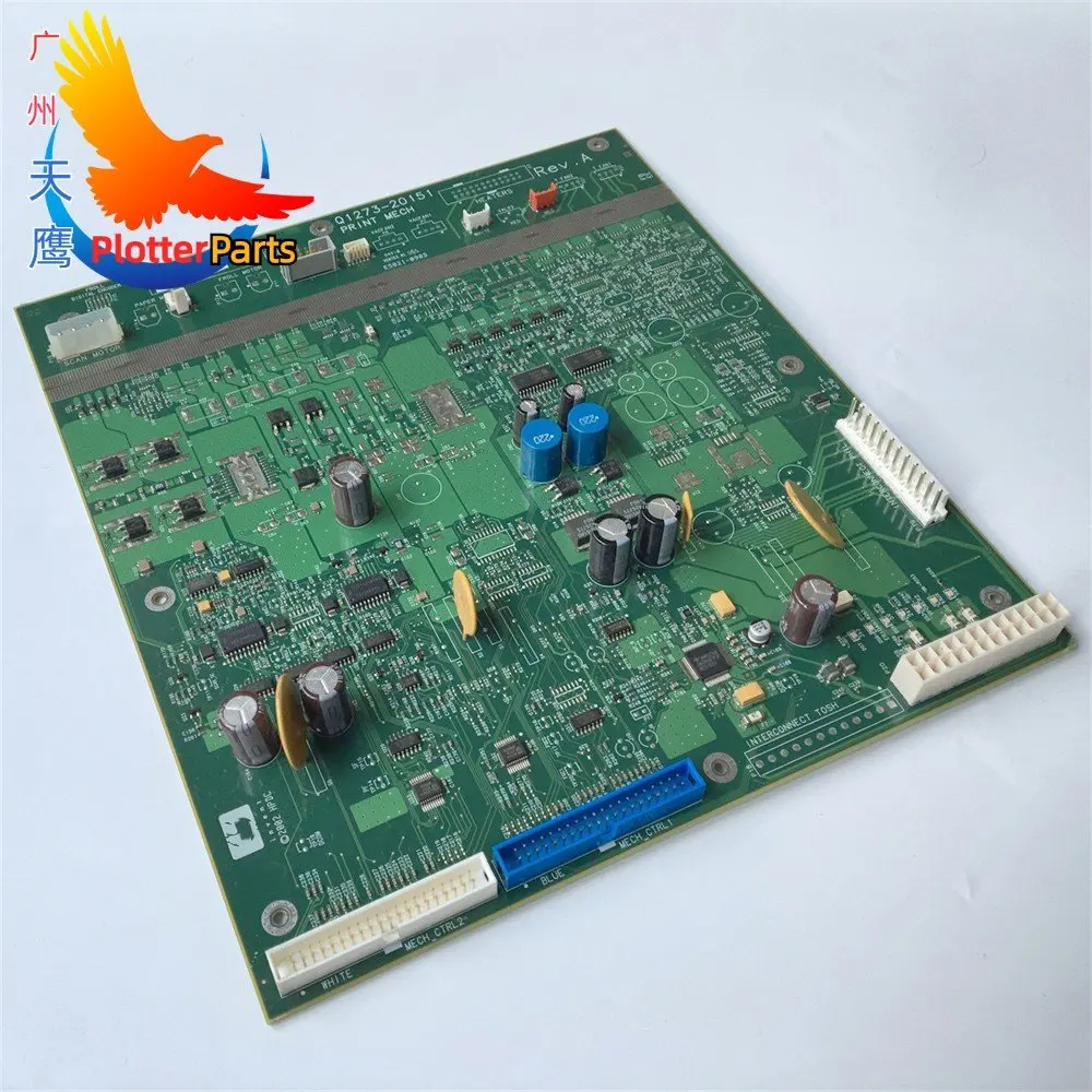 Фото Плата Dragon Printmech CQ109-67035 PrintMech PCA для HP DesignJET T7100 T7200 Z6100 Z6200 Z6800 D5800 4000 4520, детали плоттера №5