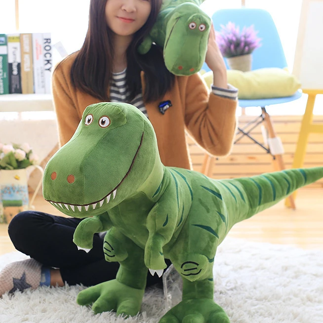 

New Dinosaur Kawaii Plush Toys Cartoon Tyrannosaurus Cute Plushie Doll for Kids Children Birthday Gift Stuffed Animals Halloween