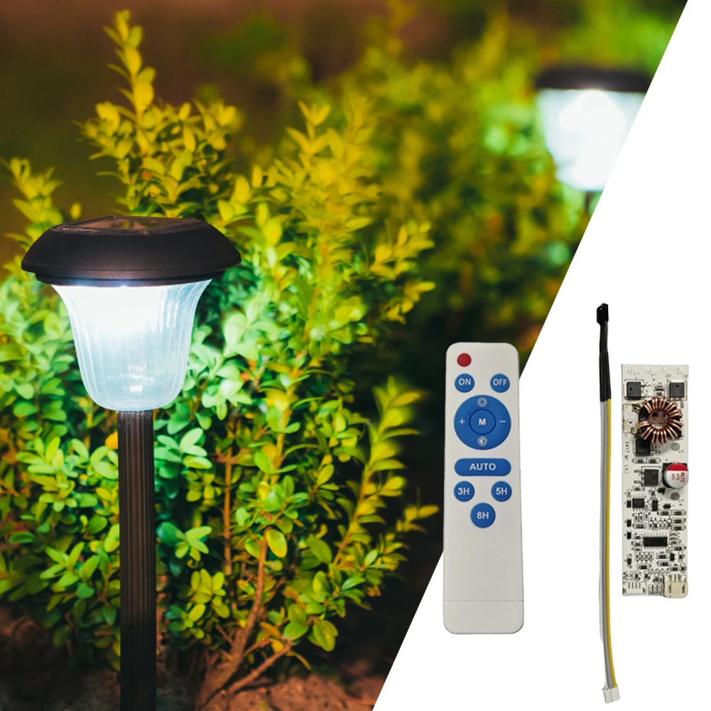 Плата солнечной лампы 3 2 В с пультом дистанционного управления схема солнечного