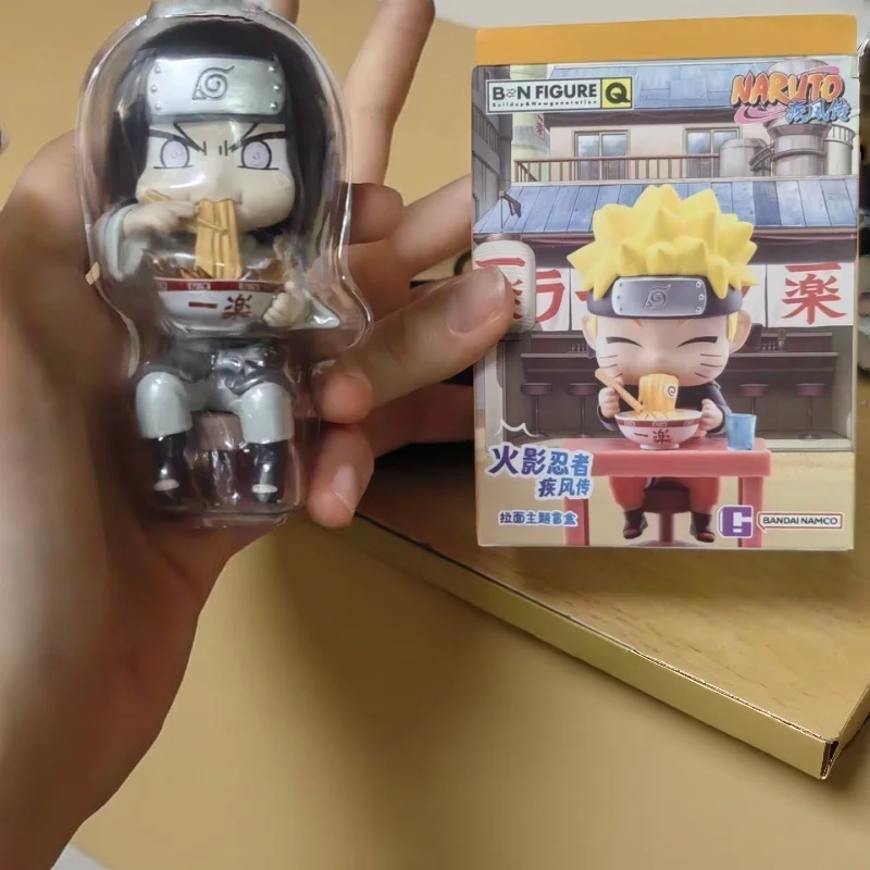 Коллекционная фигурка Bandai Namco Ichiraku Ramen Q Version в слепой коробке, модель аниме-персонажа, украшение для автомобиля, подарок для фанатов на день рождения (art.: 3920dcc06875f) - 3920dcc06875f