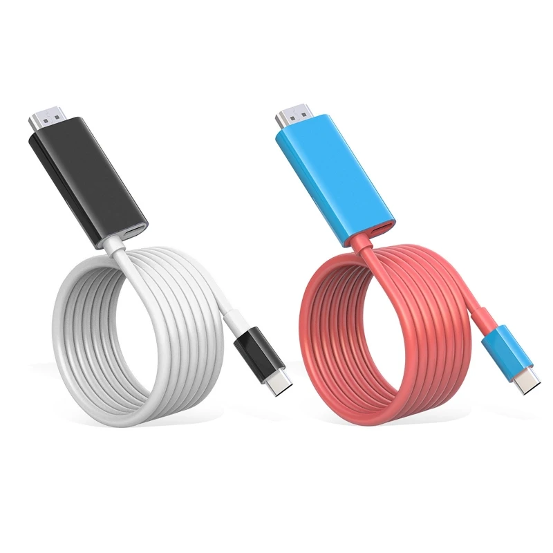 

USB C HDMI-совместимый кабель-преобразователь для коммутатора 4K Type C-HDMI