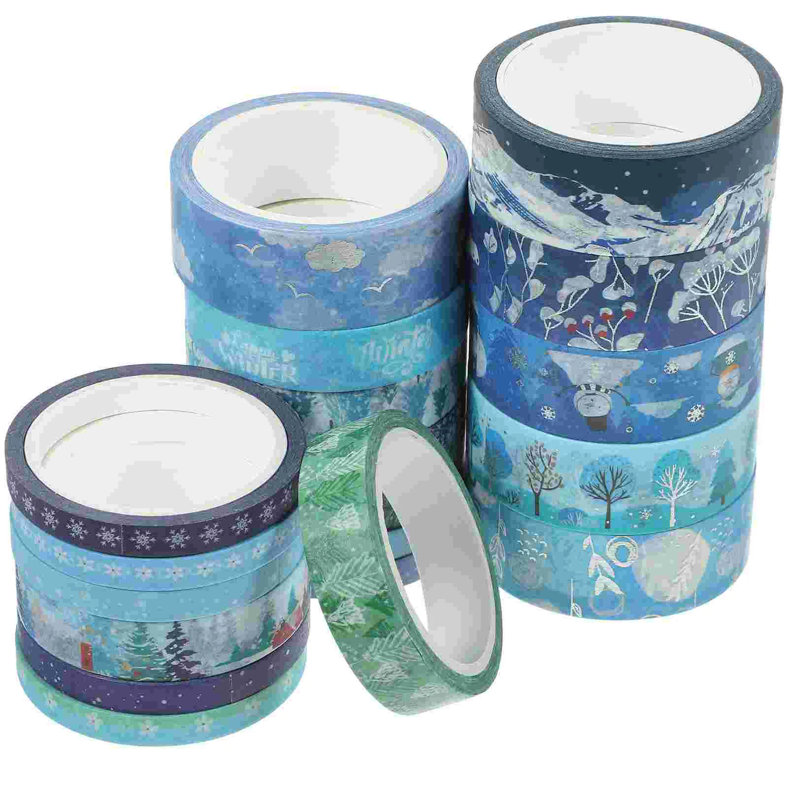 

Notebook Tape DIY Paper Washi Bulk Christmas Tapes Hand Account Journaling Trees