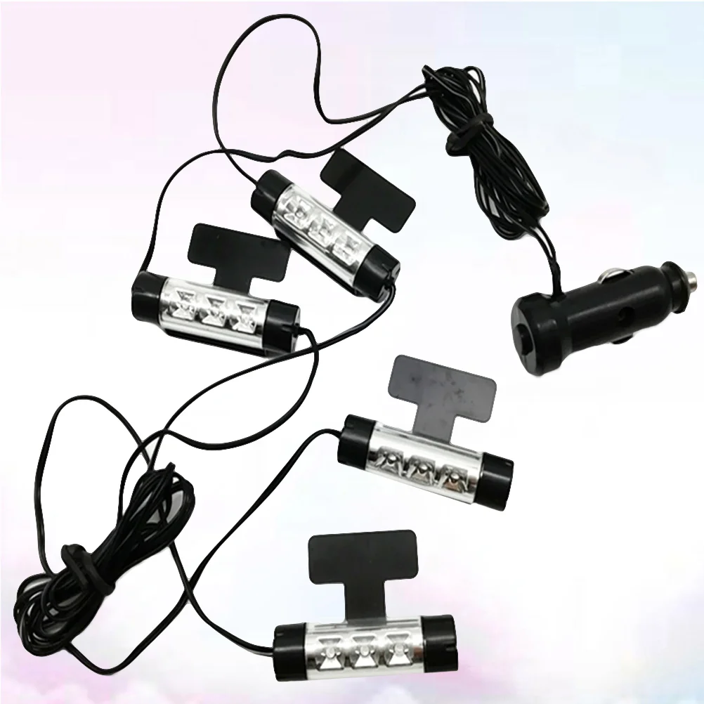 

1PC 360 Degree Rotatable 12 LEDs Car Interior Lamp Floor for Car Vehicles