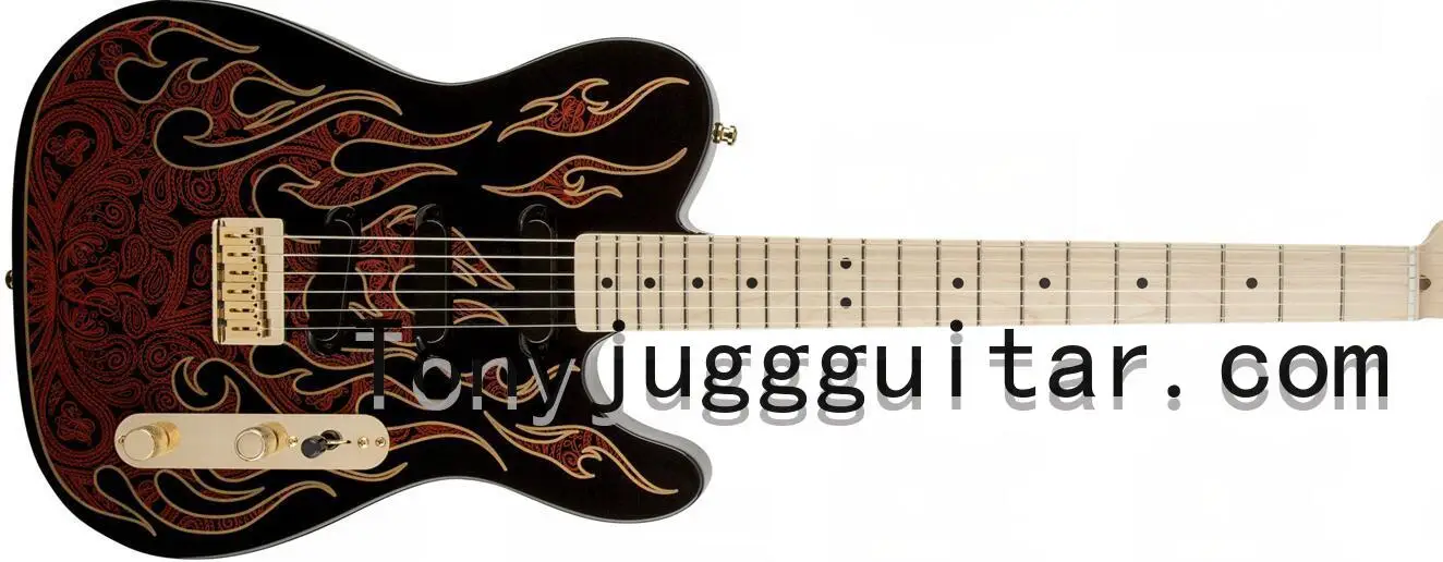 Пользовательский магазин художественная серия Джеймс Бёртон подпись Telecaster