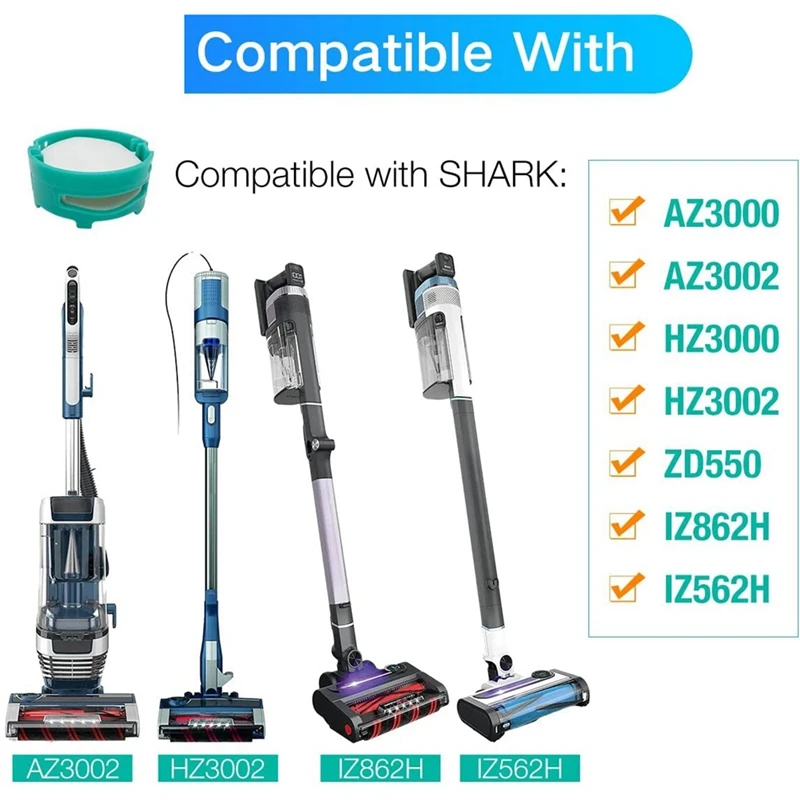 Сменные картриджи для нейтрализатора запаха 1541FC3000 пылесоса Shark AZ3000 AZ3002 HZ3000 HZ3002