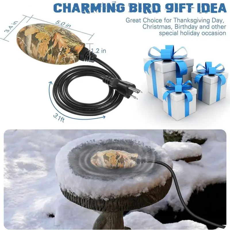 

Winter Home Indoor And Outdoor Constant Temperature Bath Heater Water Heater Deicer Effective Deicing Tools