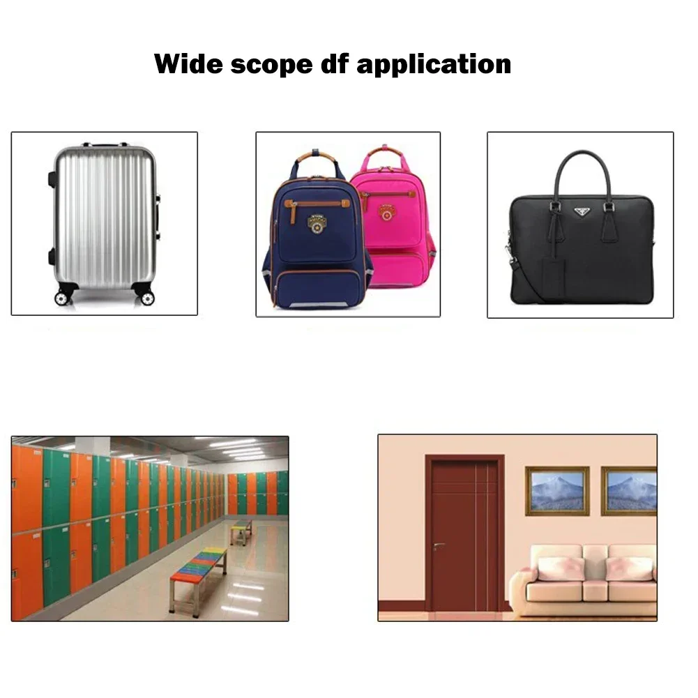 1 шт. замок для шкафчика кодовый из цинкового сплава 3-значный спортзала багажа