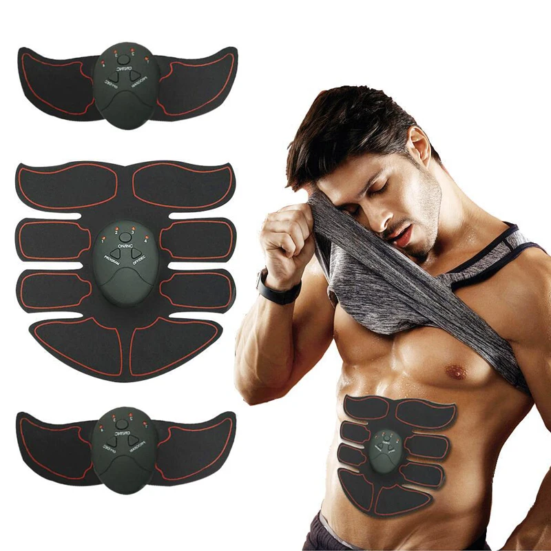 

Muscle Stimulator Unisex Abdominal EMS Wireless Muscle Trainer Body Fitness Hip Trainer Shaping Patch Sliming Trainer Massager