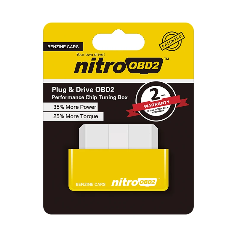 Двухслойный Nitro OBD2 EcoOBD2 15% экономия топлива большая мощность ECU чип тюнинг коробка