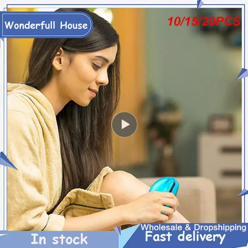 

Gentle Physical Hair Removal Safety Hair Removal Tools Exfoliante Clean Body Epilator Massage Glass Reusable Shaving Device Wash