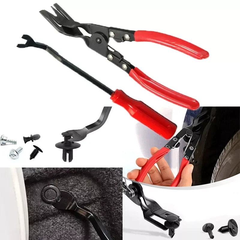 

Headlight Repair Installation Tool Trim Clip Removal Pliers Van Door Panel Fascia Dash Upholstery Remover Tool