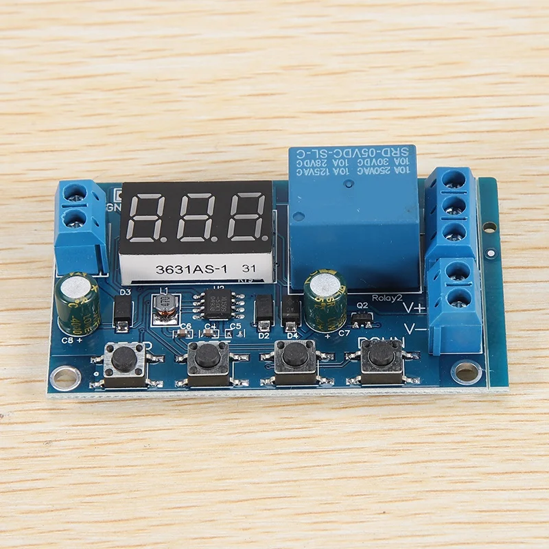 

RISE-DC 6-40V Battery Charger Control Switch Undervoltage Overvoltage Protection Board Auto Cut Off Disconnect Controller