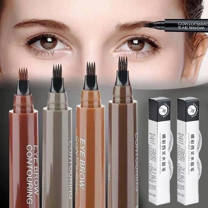 

Водостойкий карандаш для бровей, 4 вилки, 5 цветов