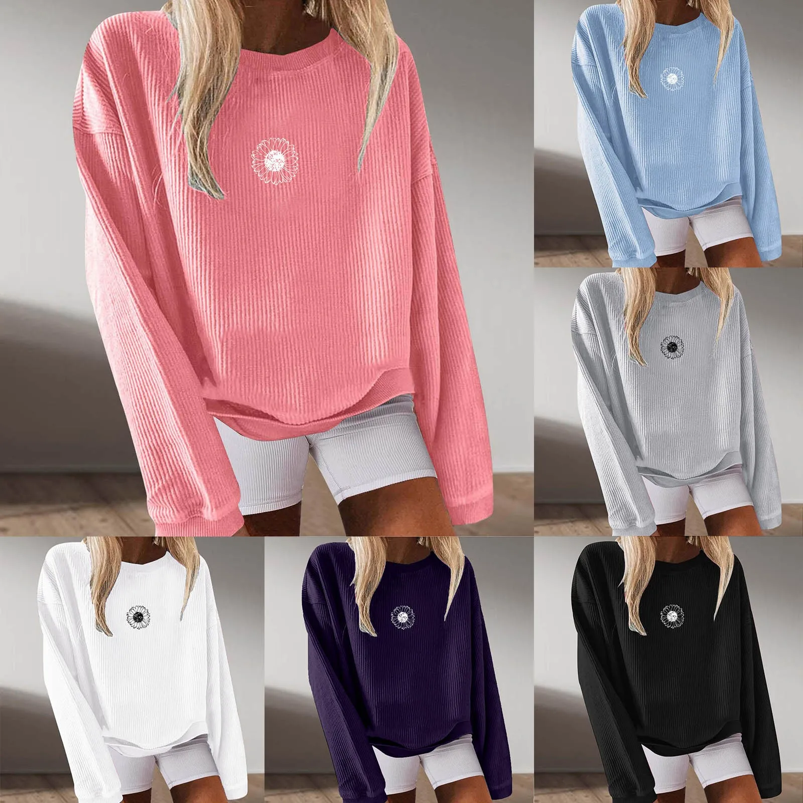 

Женская толстовка в полоску с длинным рукавом, винтажная верхняя одежда в стиле преппи, осень-весна