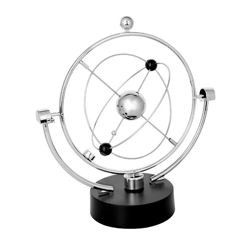 

Q0KB Kinetic Orbital Revolving Gadget Perpetual Motion Desk Office Art Decor Toy Gift