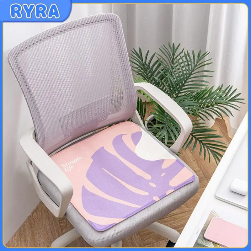 

Chair Pad Strong Breathability Ice Silk Fabric Ice Silk Cushion Four Seasons Universal Comfortable Mat Cushions Chair Cushion