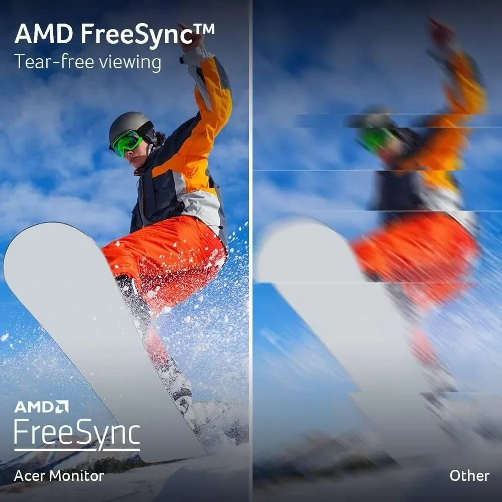 Ультратонкий Монитор 27 дюймов WQHD 2560x1440 для дома и офиса AMD FreeSync 1ms VRB 100 Гц высота
