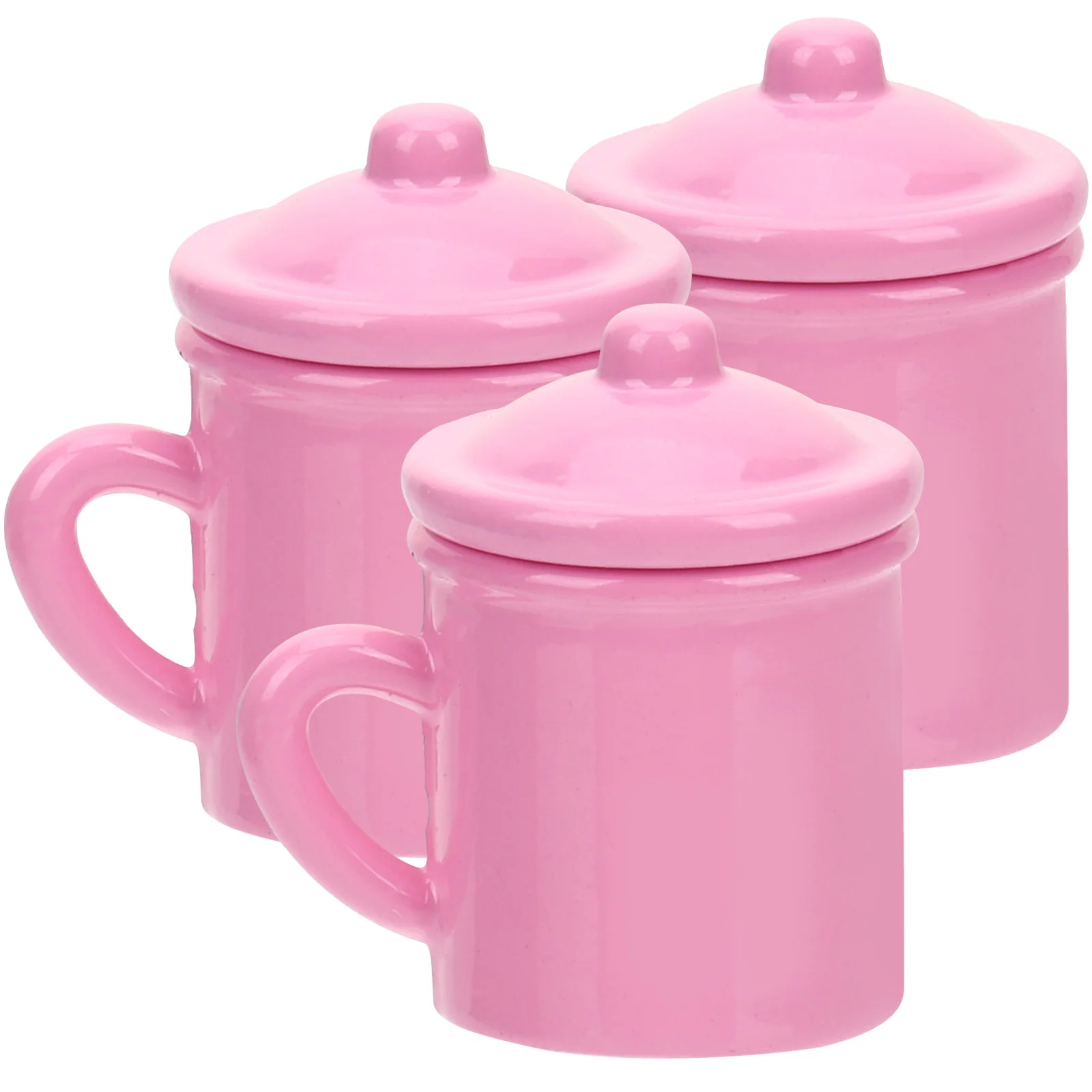 

3 Pcs Mini Tea Cups Retro Drinking Glasses Tiny Cups Miniature House Mini Retro Mouth Cup Toy Room Mini Coffee Mug