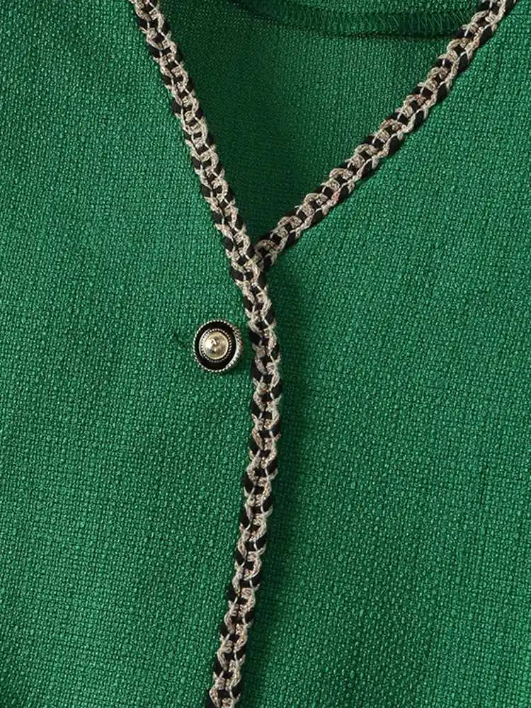 VONDA Fashion Blazer Women Fashion Casual Long Sleeve Blazer 2023 Elegant Coat Lady V Neck Outerwear Overcoat Oversized