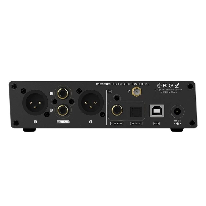ЦАП SMSL M200 AK4497EQ Bluetooth 5 0 Поддержка 32 бит/768 кГц DSD512 декодер с дистанционным