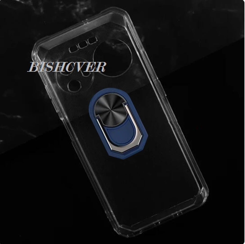 Магнитный чехол для телефона Ulefone Armor X31 Pro 6,56 Armor X31 Pro, противоударный мягкий силиконовый чехол из ТПУ с кольцевым держателем (art.: 3920ccf18bc33) - 3920ccf18bc33