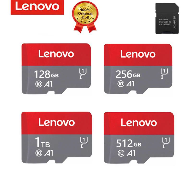 Оригинальная карта памяти Lenovo Ultra 1 ТБ 128 ГБ 32 64 256 16 SD/TF флэш-карта Mini SD TF-карта для