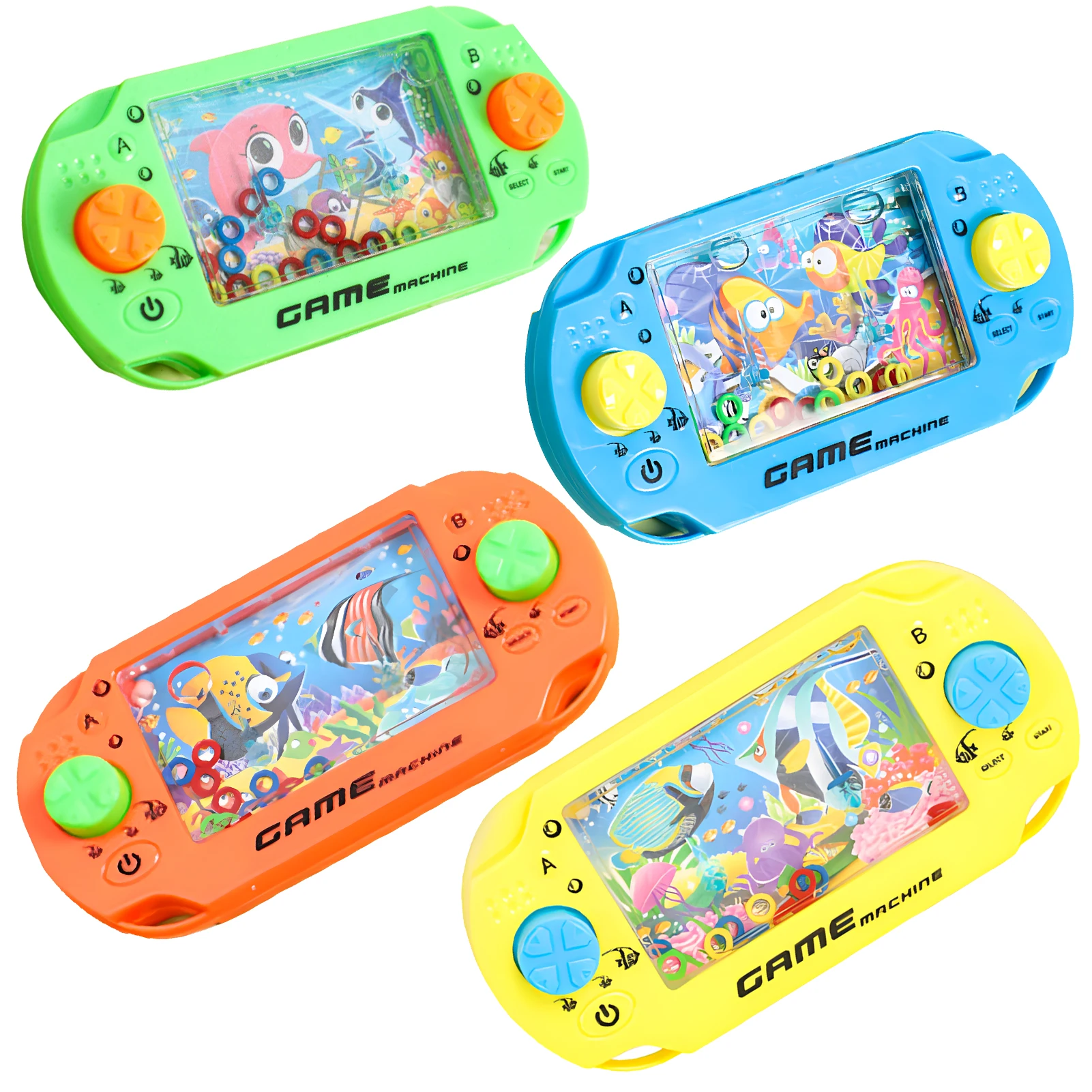 

Water Ring Machine Parent-child Interactive Antistress Game Child Handheld Machine Toys For Children Girls Boys