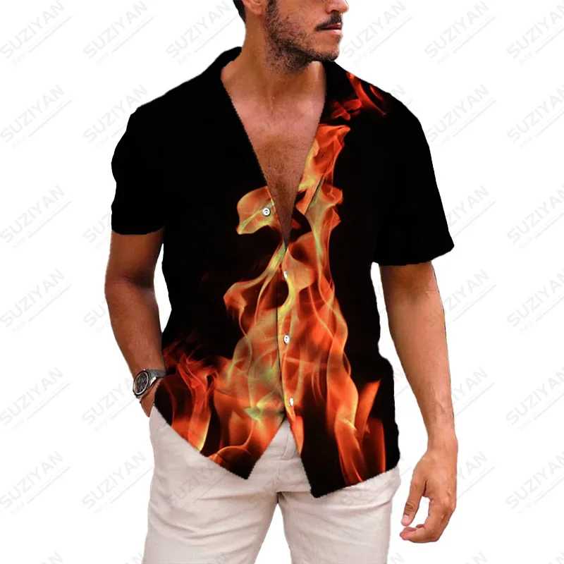 

Vintage Mens Clothes Fashionable Printed Top New Gothic Sale Clothes All British Plants Non-Iron Hot Collar Standard-Fit