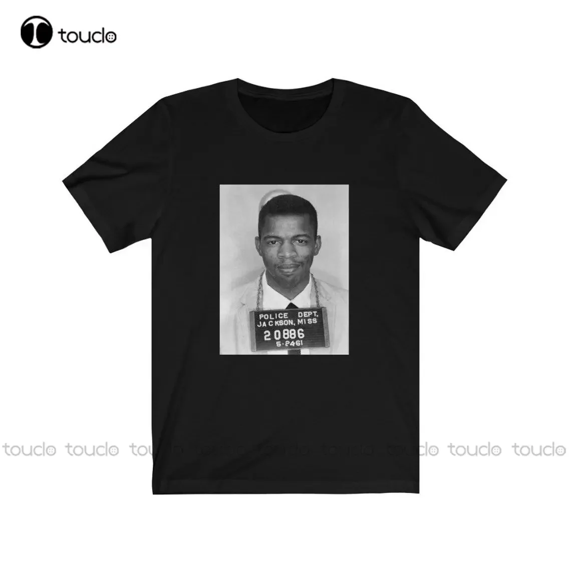 John Lewis Shirt Mugshot T-Shirt Shirts For Men With Designs Custom Aldult Teen Unisex Digital Printing Tee Xs-5Xl