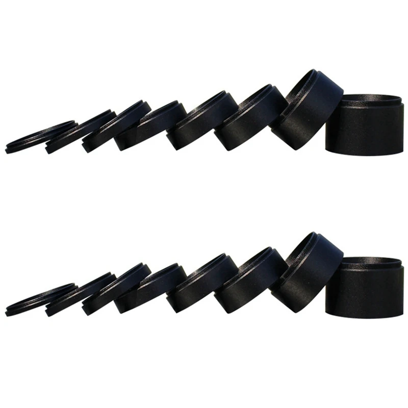 

2X M48X0.75 Focal Extension Tube Kit 3/5/7/10/12/15/20/30Mm For Astronomical Telescope Photography T2 Extending Ring